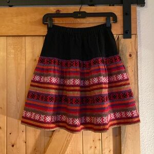 Vintage Embroidered Skirt